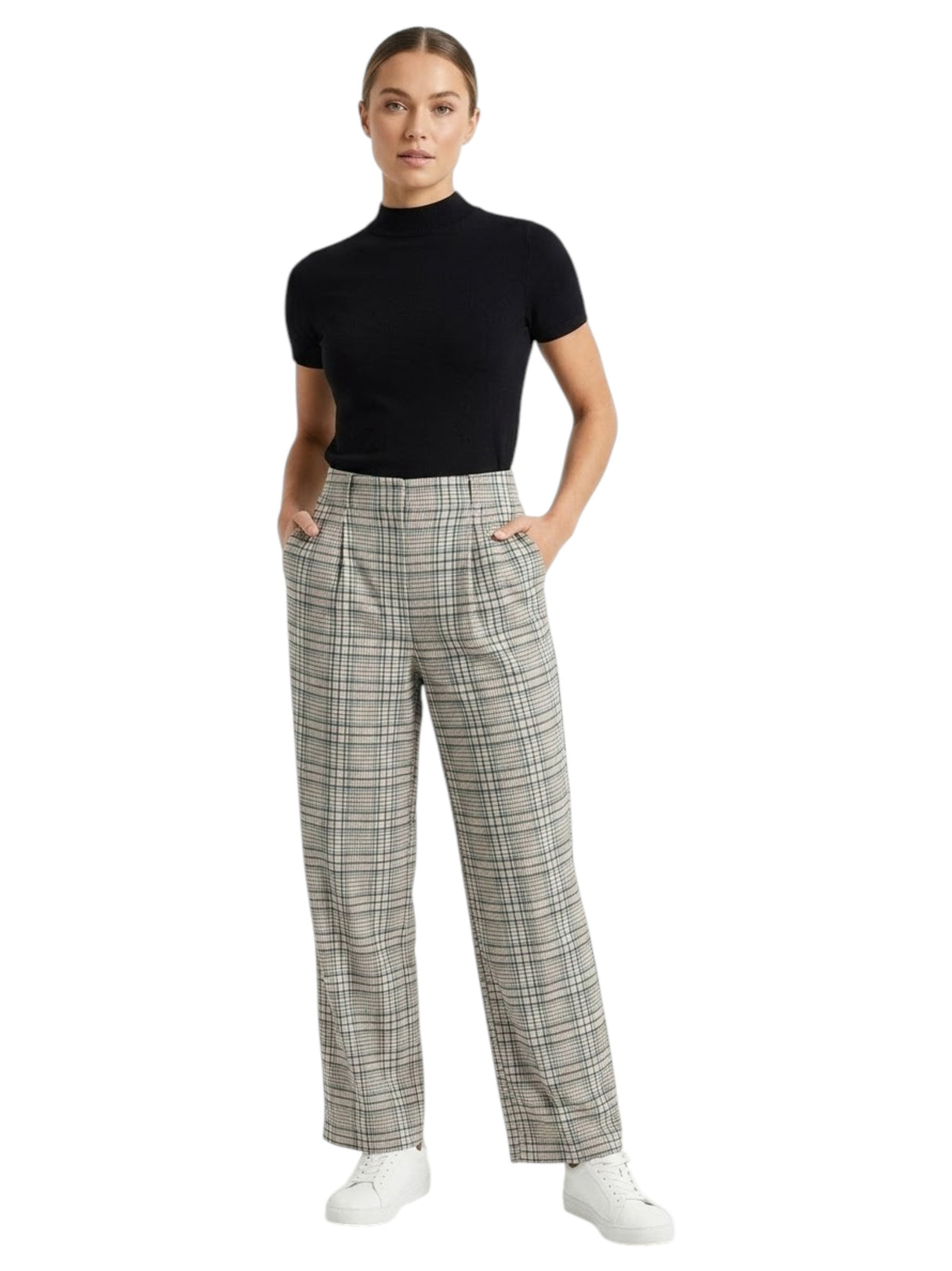 Image for Women's Printed Classic Pants,Multi