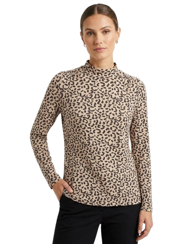 Image for Women's Printed Top,Tiger