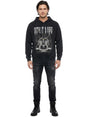 Image for Men's Printed Hoodies,Black