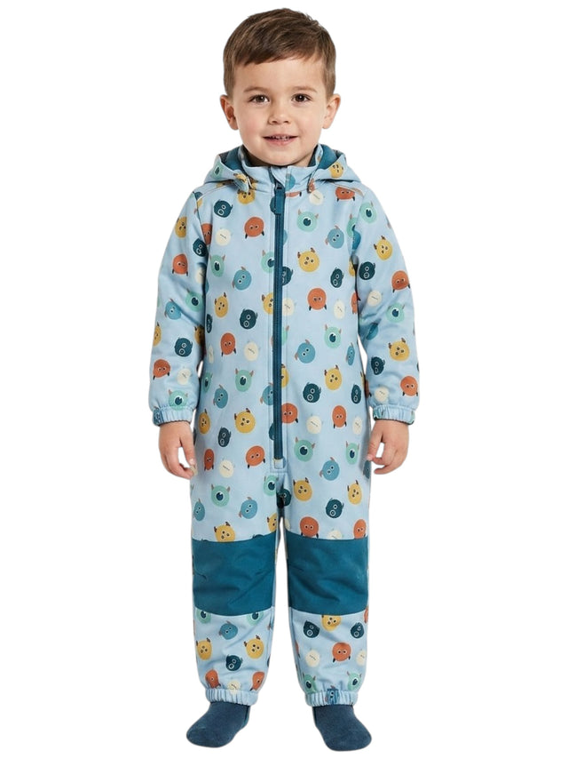 Image for Kids Boy's Printed Jumpsuit,Blue