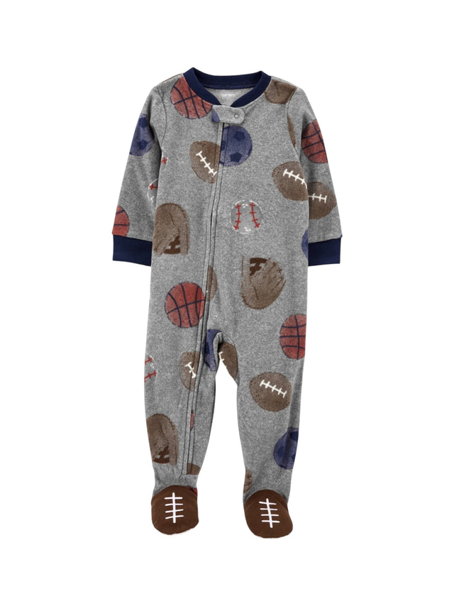Image for Kids Boy's Printed Jumpsuit,Grey