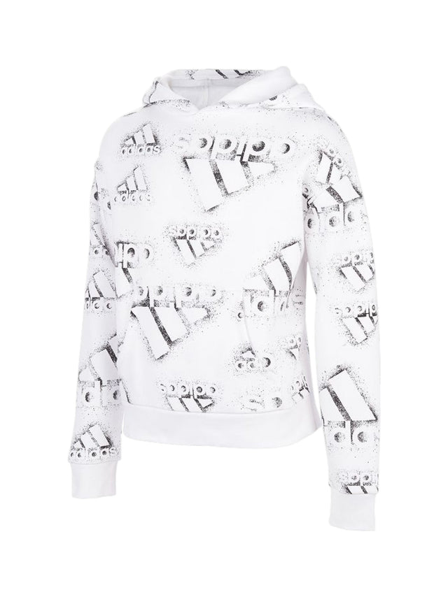 Image for Kids Boy's Brand Logo Printed Hoodies,White