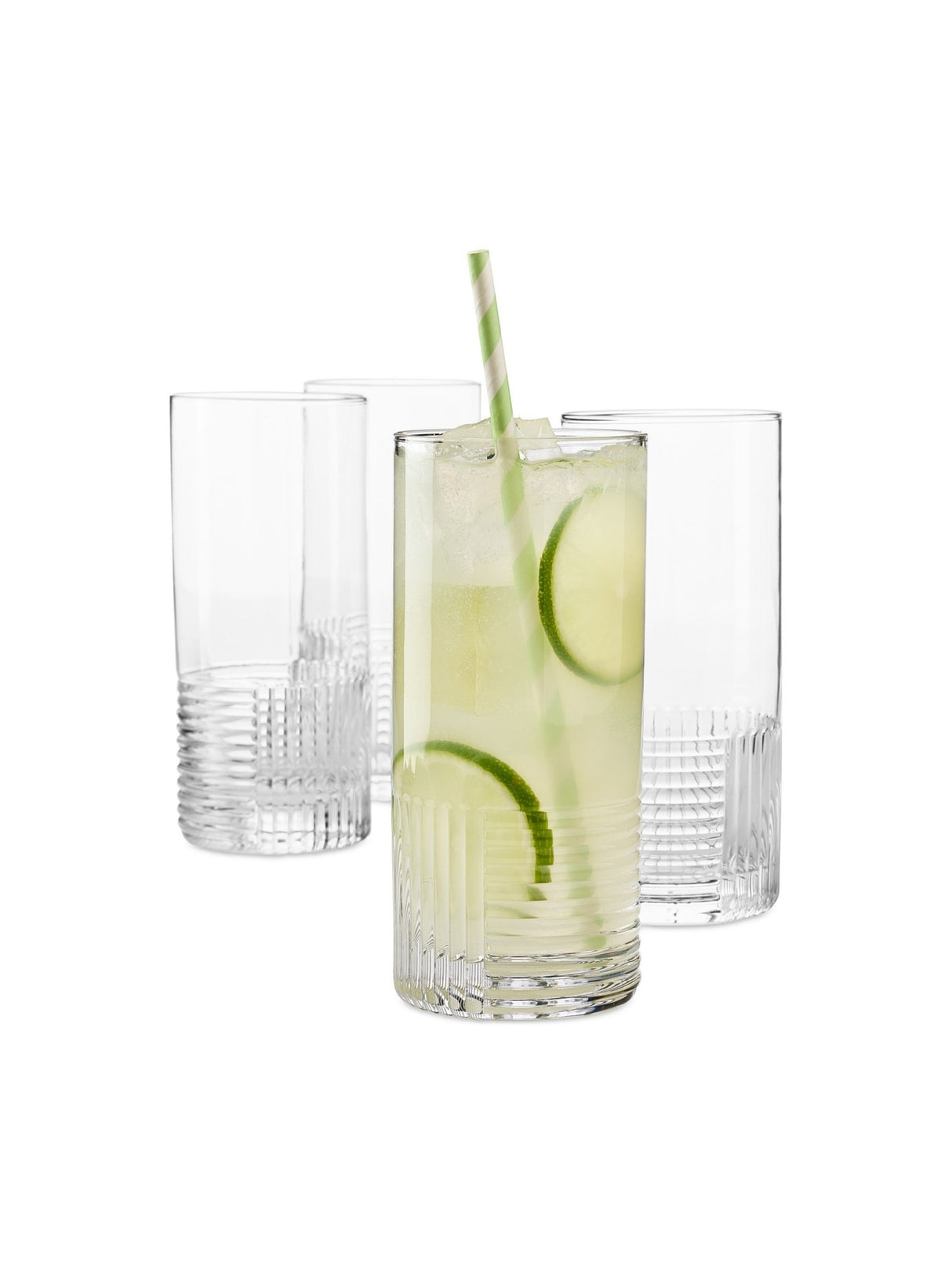 Image for Fluted Highball Glasses