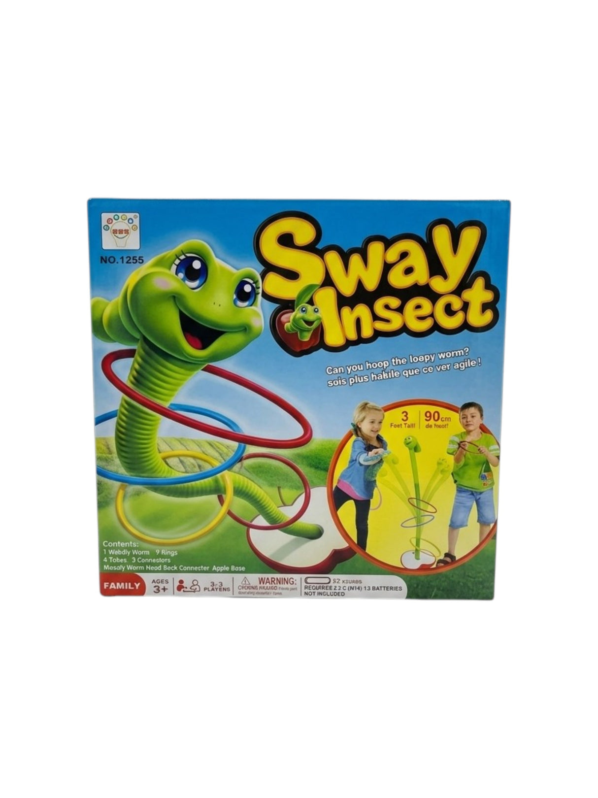 Image for Sway Insect Wobbly Worm Game Play Set