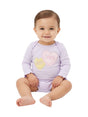 Image for Kids Girl's Printed Body Suit,Light Mauve
