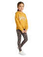 Image for Kids Girl's Printed Set 2 Pieces,Dusty Yellow