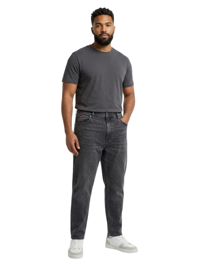 Image for Men's Plain Jeans,Black