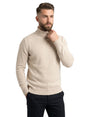 Image for Men's Textured Knitted Top,Beige