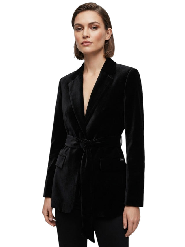 Image for Women's Plain Blazer,Black