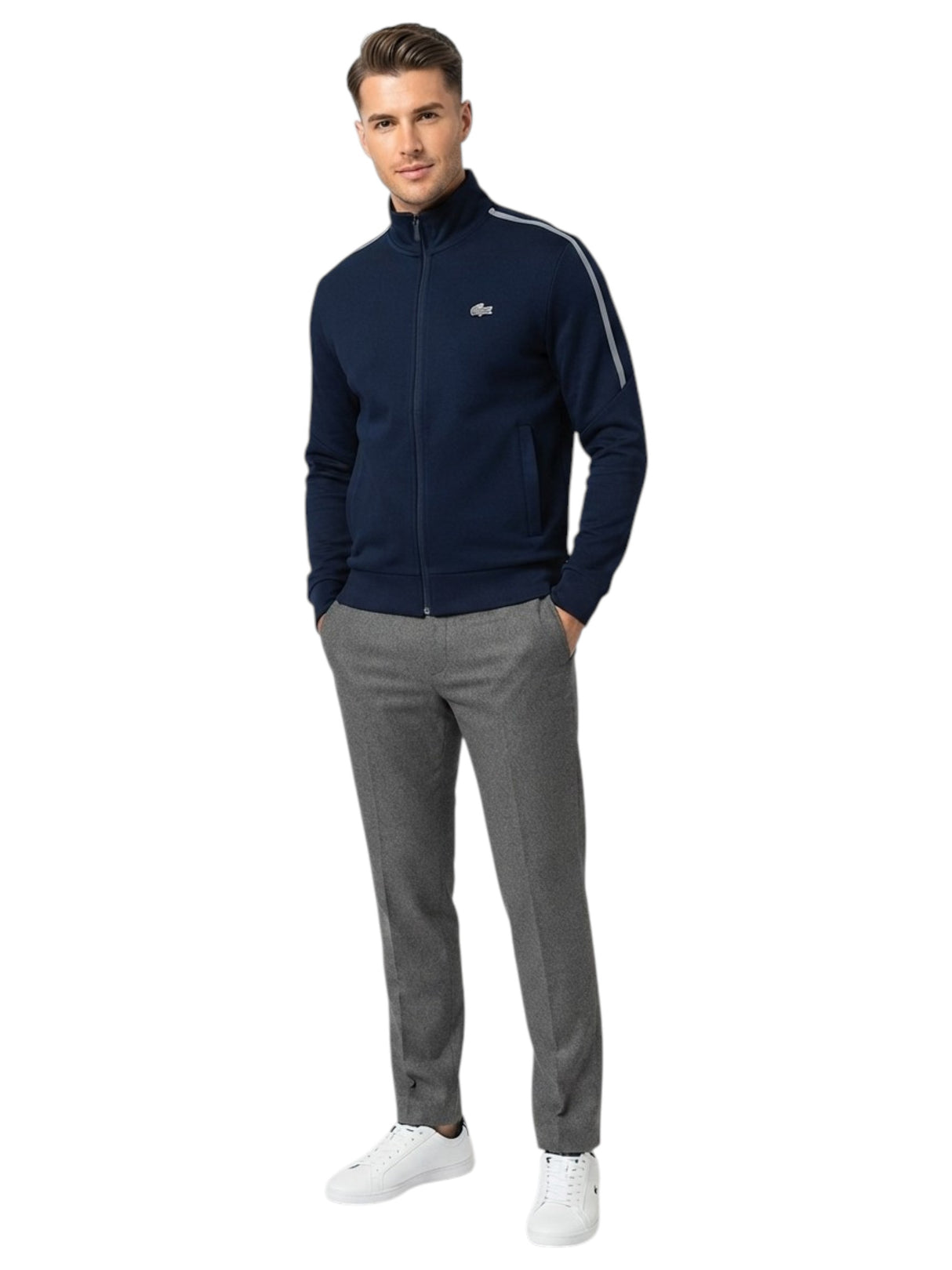 Image for Men's Plain Sweater,Navy