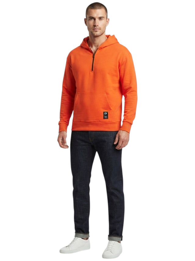 Image for Men's Plain Solid Hoodies,Orange