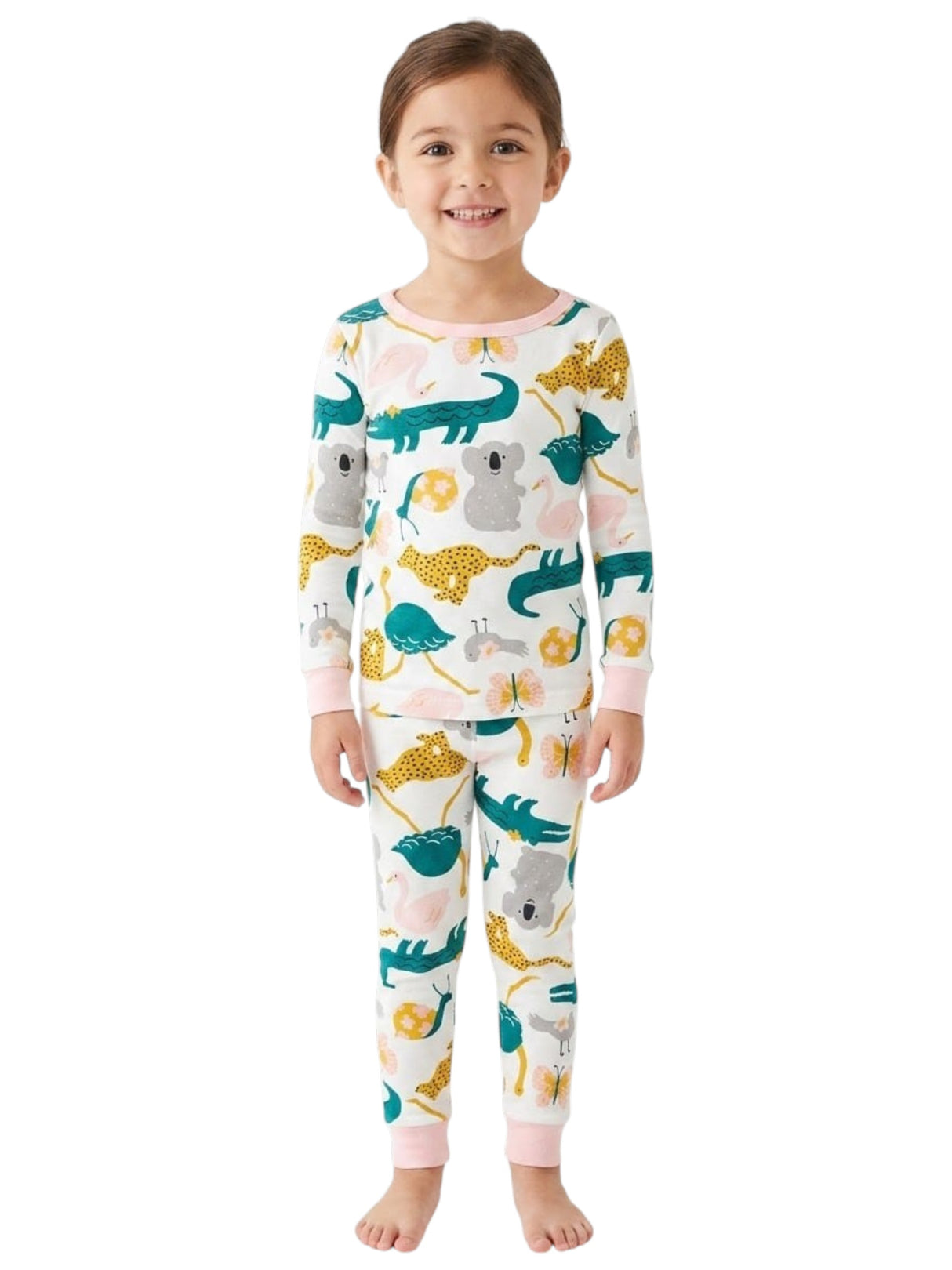 Image for Kids Girl's Printed Sleepwear Set 2Pieces,Multi 