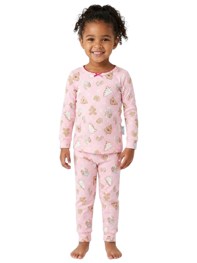 Image for Kids Girl's Printed Sleepwear Set 2Pieces,Pink