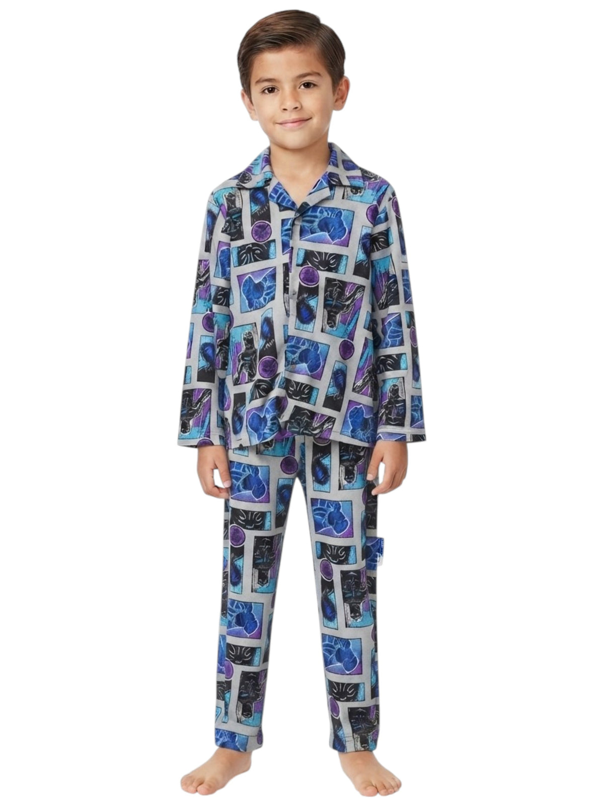 Image for Kids Boy's Printed Sleepwear Set 2Pieces,Multi