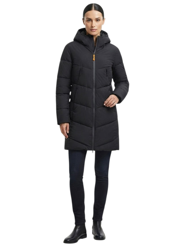 Image for Women's Quilted Jacket,Black
