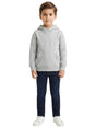 Image for Kids Boy's Plain Solid Hoodies,Grey
