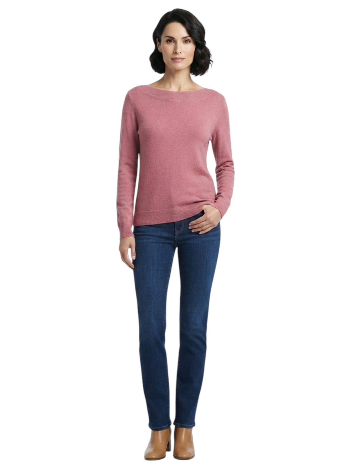 Image for Women's Plain Solid Top,Berry Pink