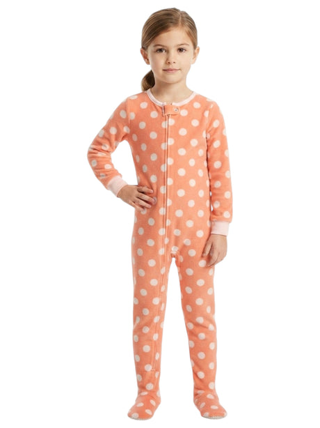 Image for Kids Girl's Printed Jumpsuit,Coral