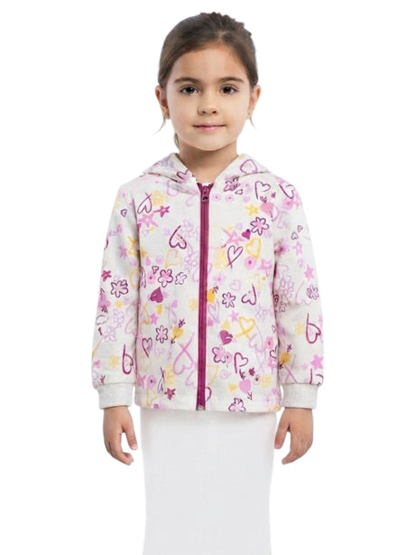 Image for Kids Girl's Printed Hoodies,Multi