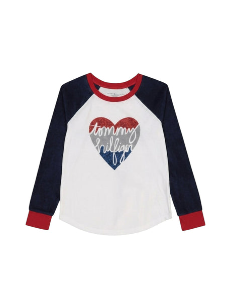 Image for Kids Girl's Brand Logo Printed Sleepwear Top,Multi