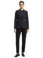Image for Women's Textured Blazer,Grey
