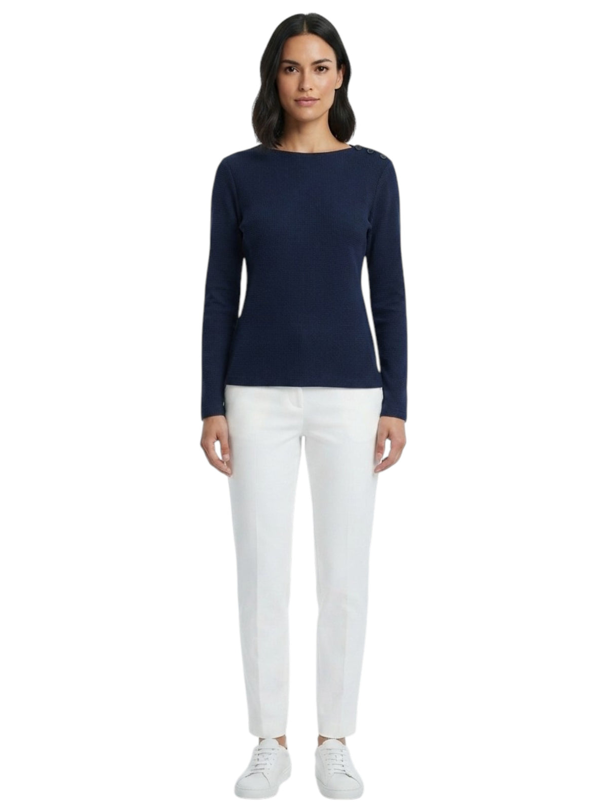 Image for Women's textured Sweater,Navy