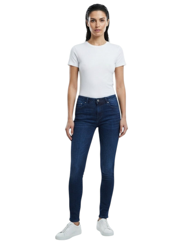 Image for Women's Plain Jeans,Navy