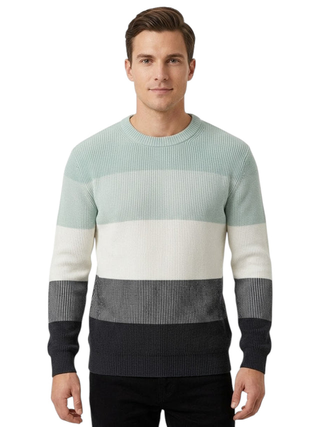 Image for Men's Color Blocked Sweater,Multi