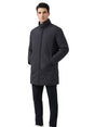 Image for Men's Plain Quilted Jackets,Black