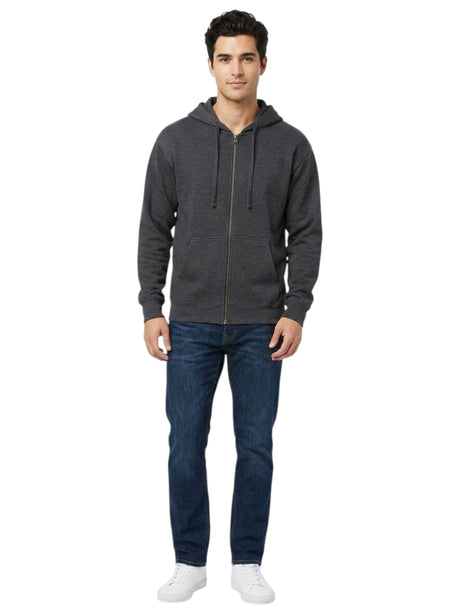 Image for Men's Plain Hoodies,Grey