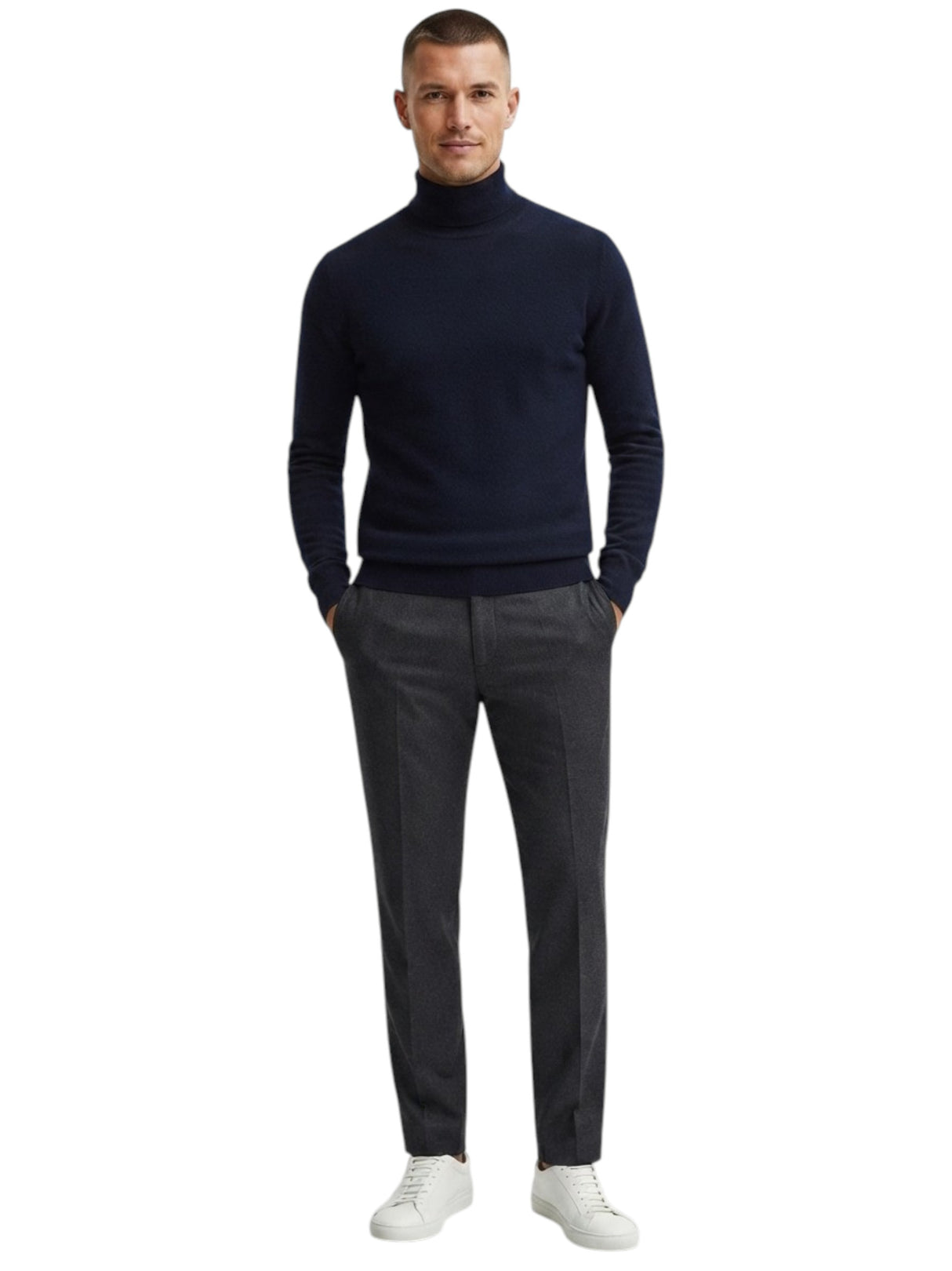 Image for Men's Plain Top,Navy
