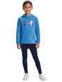 Image for Kids Girl's Brand Logo Printed Hoodies,Blue