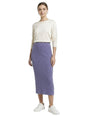 Image for Women's Ribbed Knit Skirt,Mauve