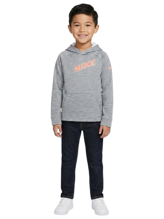 Image for Kids Boy's Brand Logo Printed Hoodies,Grey