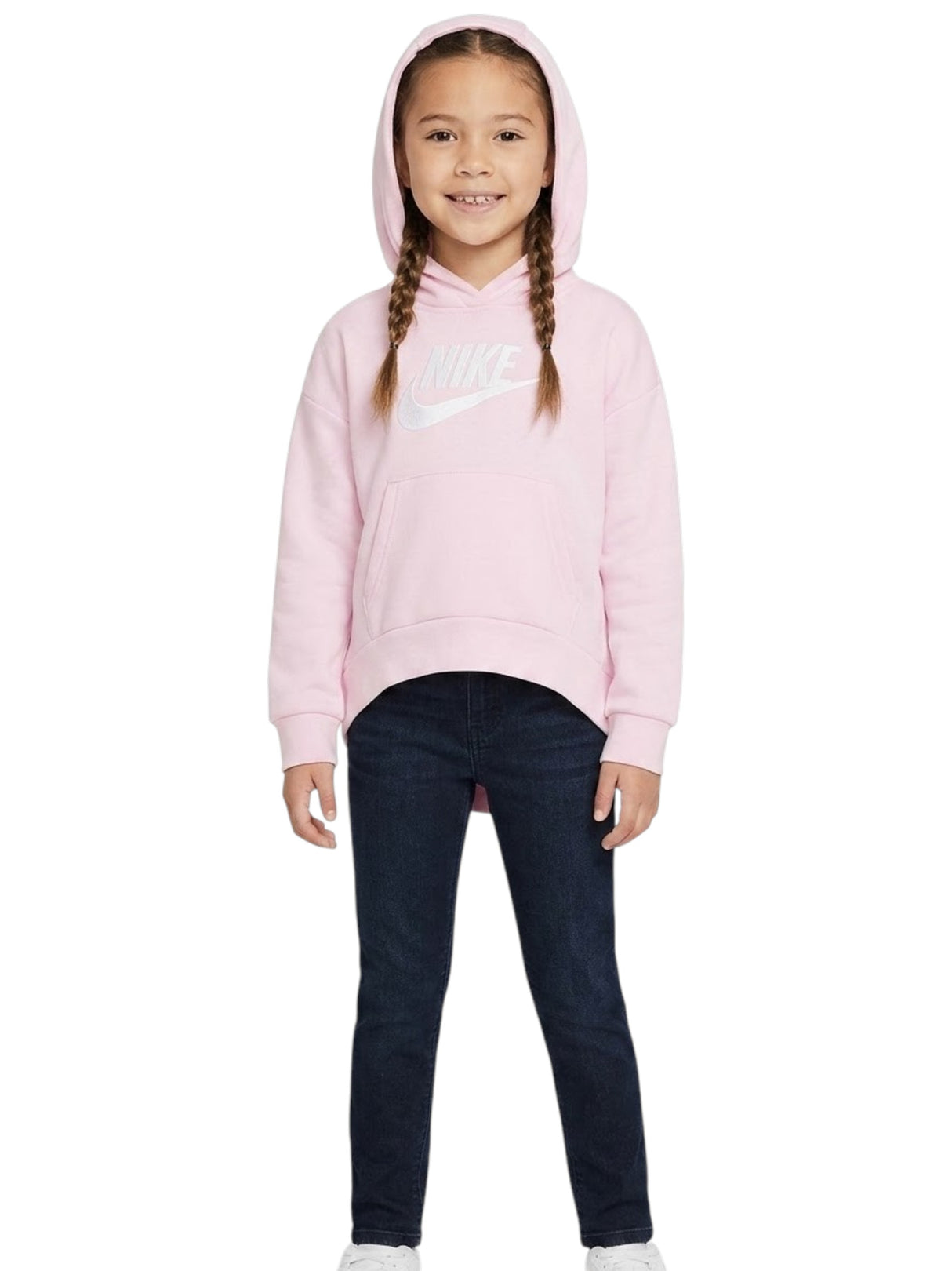 Image for Kids Girl's Brand Logo Printed Hoodies,Pink