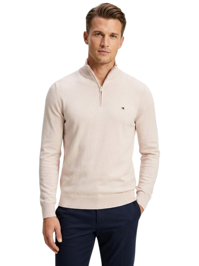 Image for Men's Textured Sweater,Light Pink