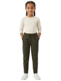 Image for Kids Girl's Plain Pants,Olive
