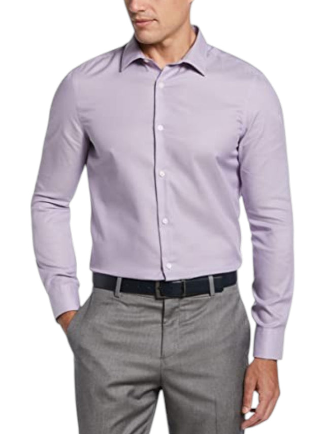 Image for Men's Plain Dress Shirt,Mauve
