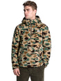 Image for Men's Printed Faux Fure Hoodies,Multi