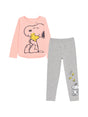 Image for Kids Girl's Printed Sleepwear Set 2 Pieces,Pink