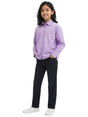 Image for Kids Girl's Plain Solid Chemise,Purple