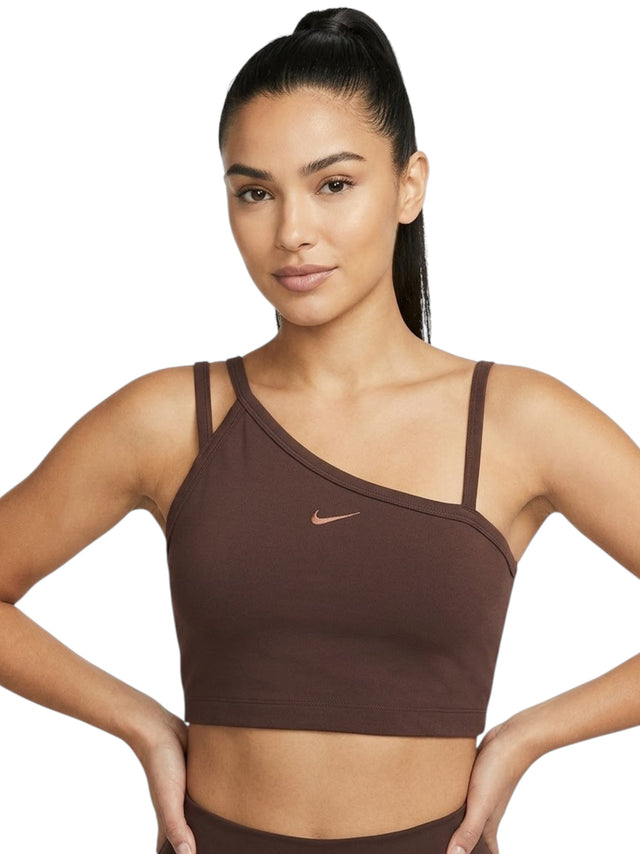 Image for Women's Brand Logo Printed Sport Top,Brown