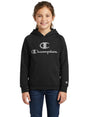 Image for Kids Girl's Brand Logo Printed Hoodies,Black