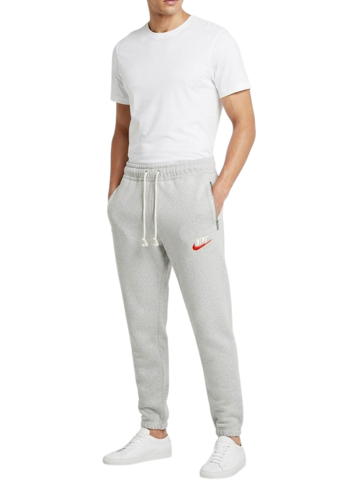 Image for Men's Brand Logo Printed Sport Pants,Grey
