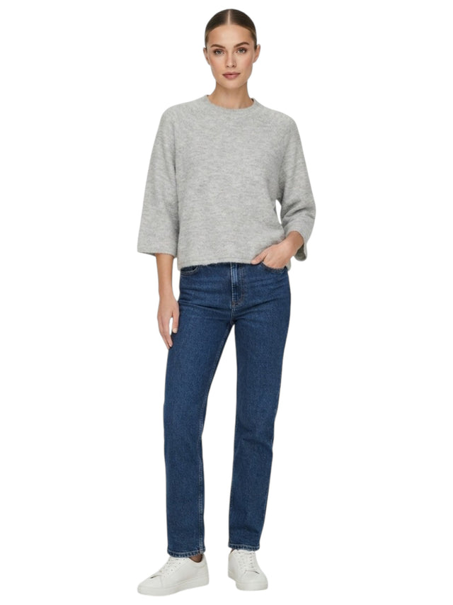 Image for Women's Knitted Sweaters,Grey