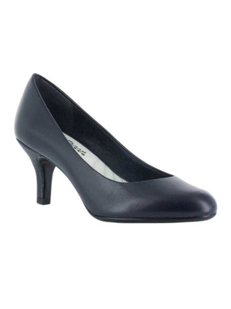 Image for Women's Plain Heeled Shoes,Navy