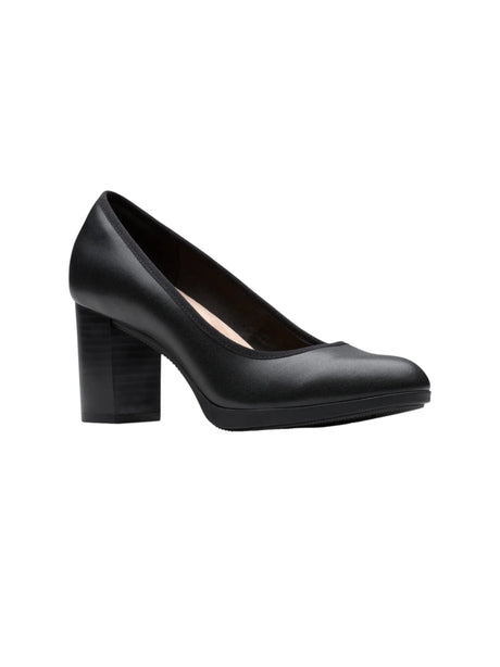 Image for Women's Plain Heeled Shoes,Black