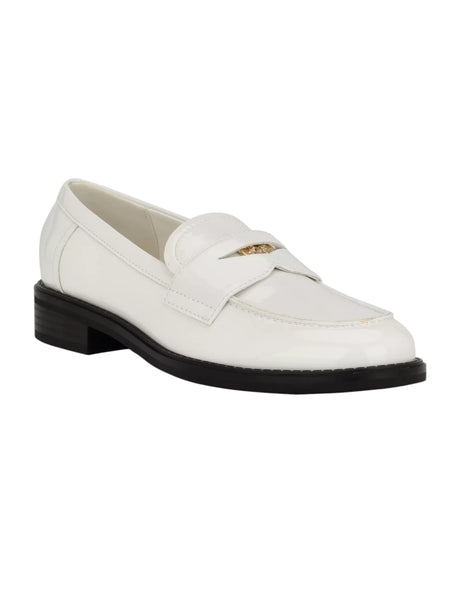 Image for Women's Plain Casual Loafers Shoes,White