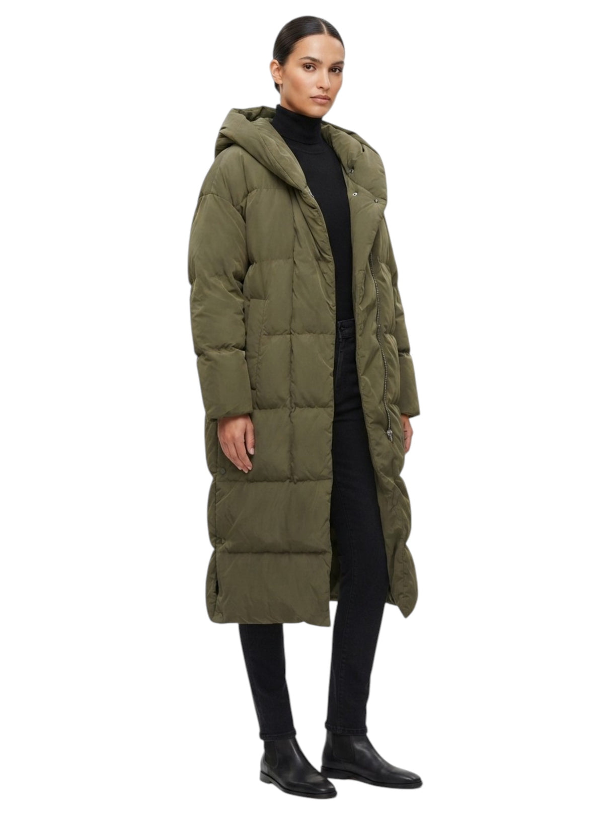Image for Women's Quilted Jacket,Olive