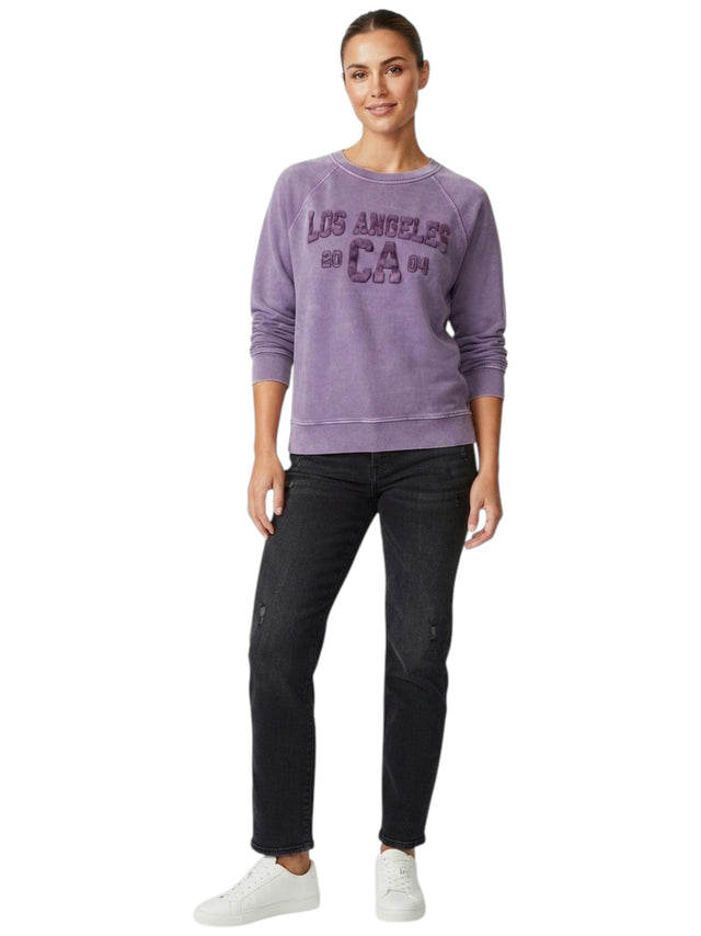 Image for Women's Printed Sweaters,Purple